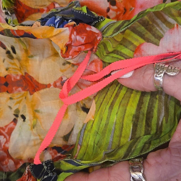 Elie Tahari Floral Print Tank Blouse - Picture 7 of 14